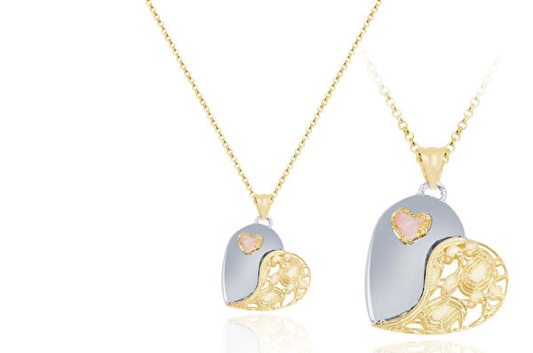 Diamond Line-Gülaylar Altın Kolye