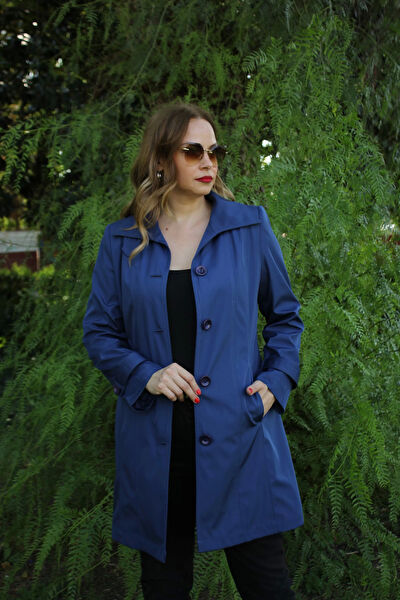 Moda berray Büyük Beden Trençkot
