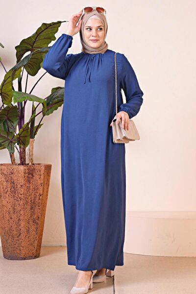 FERACE Büyük Beden Günlük Elbise