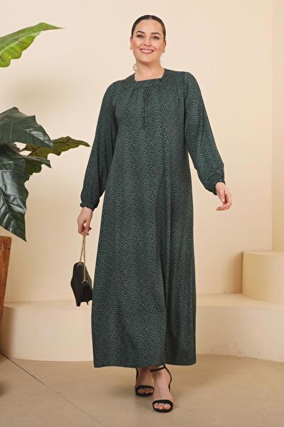 FERACE Büyük Beden Günlük Elbise