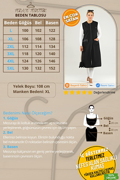 FERACE Tesettür Ceket, Yelek