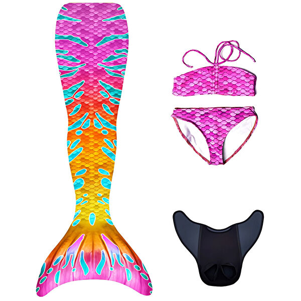 Kuaki Mermaids Kız Çocuk Mayo, Bikini