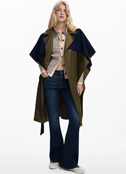 Desigual Kadın Trençkot, Yağmurluk