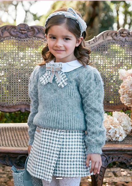 Abel & Lula Kız Çocuk Kazak