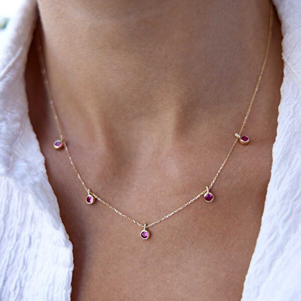 Cherry By Özkonak Altın Kolye