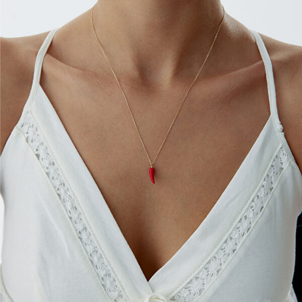 Cherry By Özkonak Altın Kolye