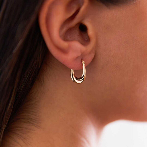 Cherry By Özkonak Altın Küpe