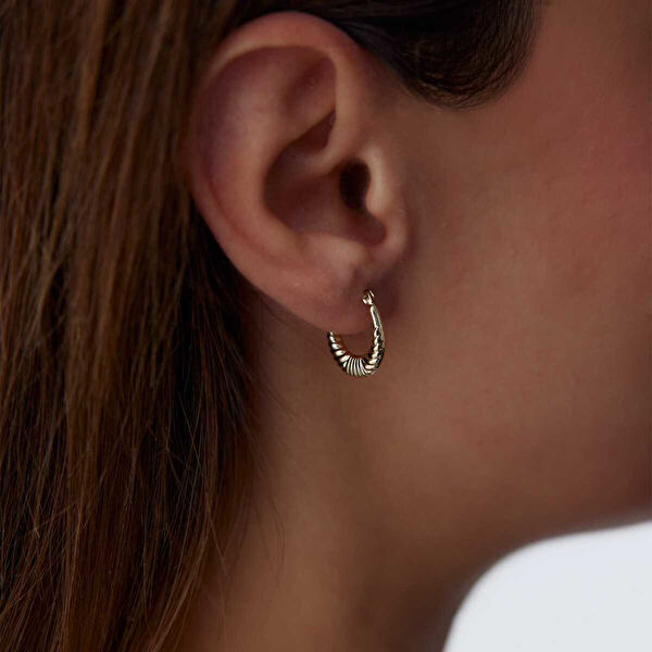 Cherry By Özkonak Altın Küpe