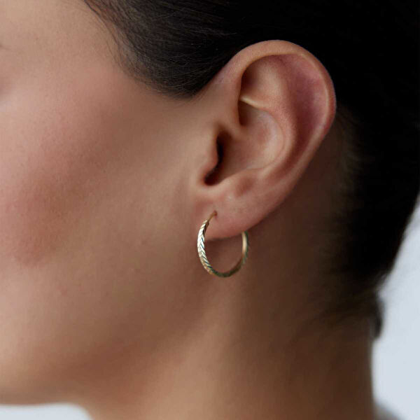 Cherry By Özkonak Altın Küpe