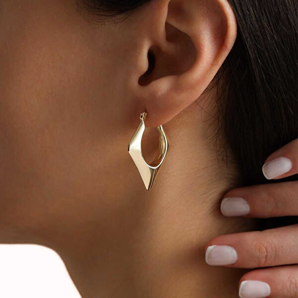 Cherry By Özkonak Altın Küpe