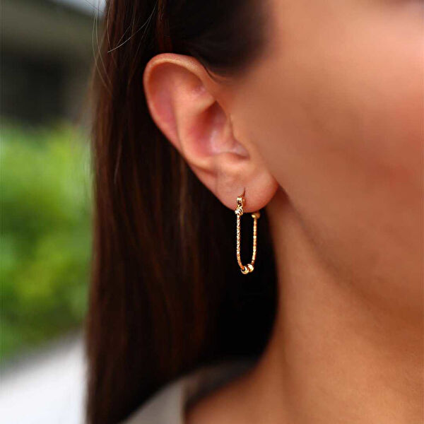 Cherry By Özkonak Altın Küpe