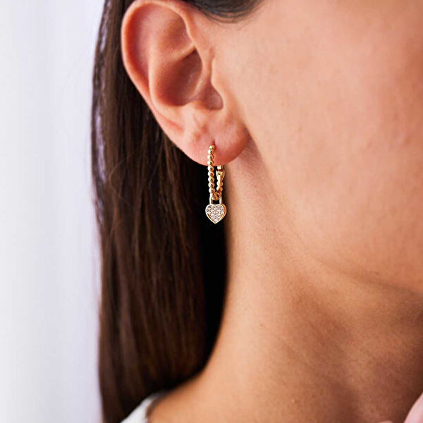 Cherry By Özkonak Altın Küpe