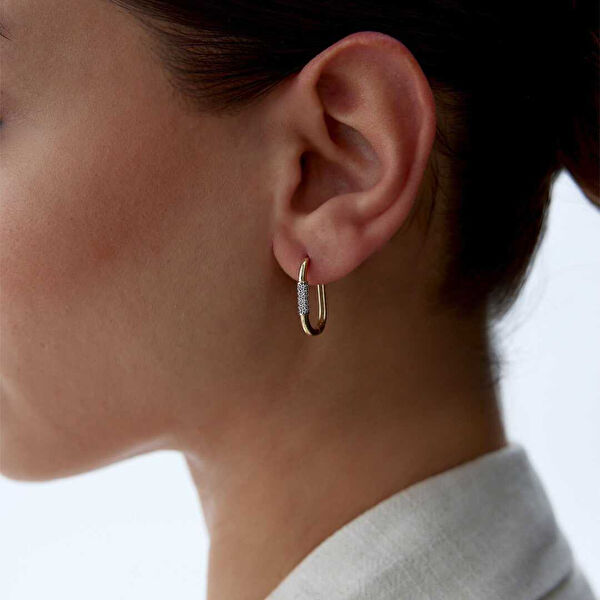 Cherry By Özkonak Altın Küpe