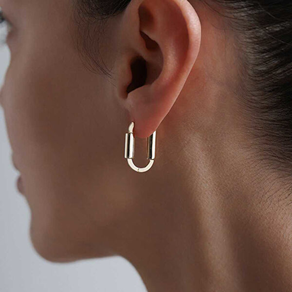 Cherry By Özkonak Altın Küpe