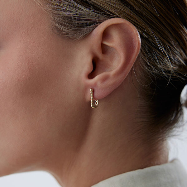 Cherry By Özkonak Altın Küpe