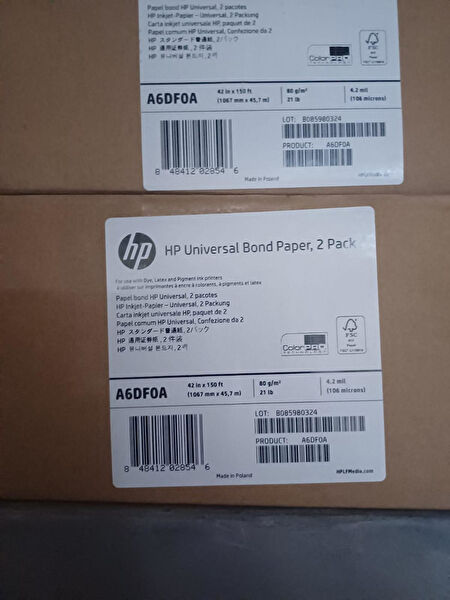 HP Resim Defteri, Kağıtları