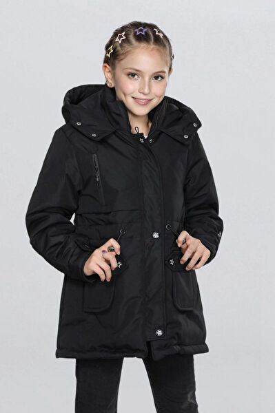 arafım butik Kız Çocuk Mont, Kaban