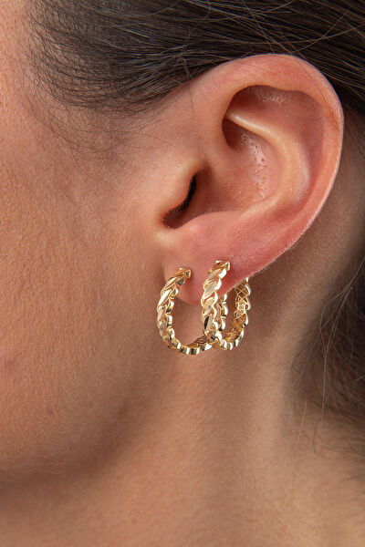 Fiyonk Kuyumculuk Altın Küpe