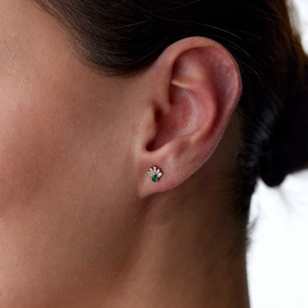 Cherry By Özkonak Altın Küpe