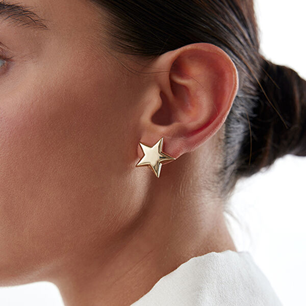 Cherry By Özkonak Altın Küpe