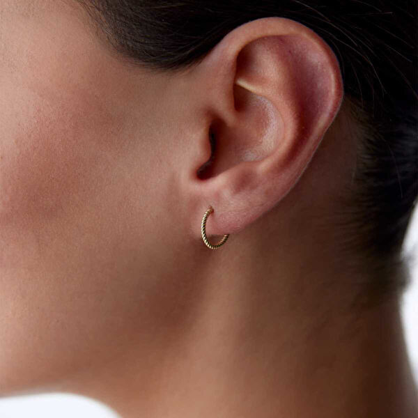 Cherry By Özkonak Altın Küpe