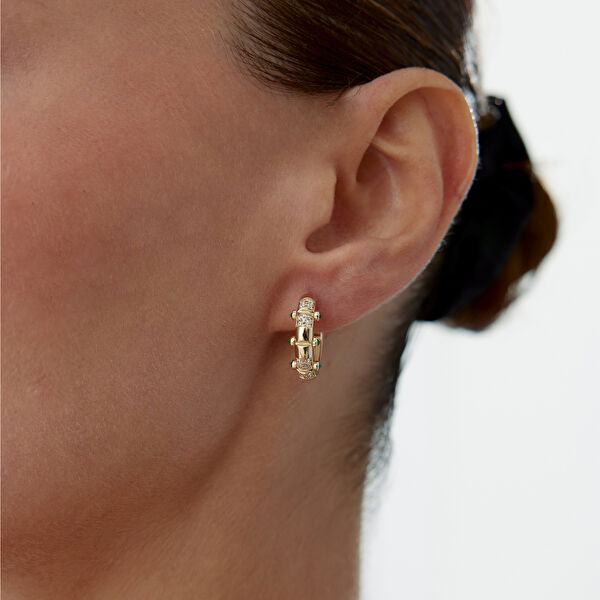 Cherry By Özkonak Altın Küpe