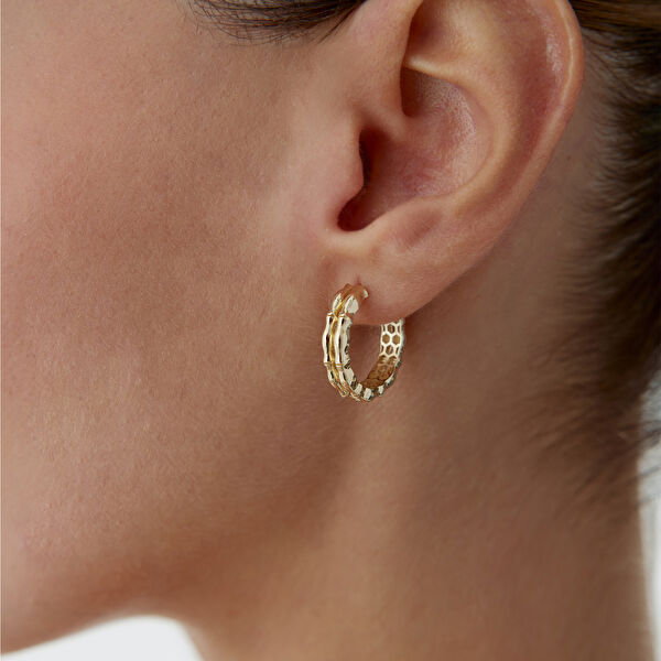 Cherry By Özkonak Altın Küpe