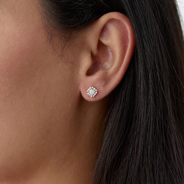 Cherry By Özkonak Altın Küpe