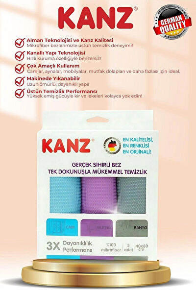 KANZ Temizlik Bezleri