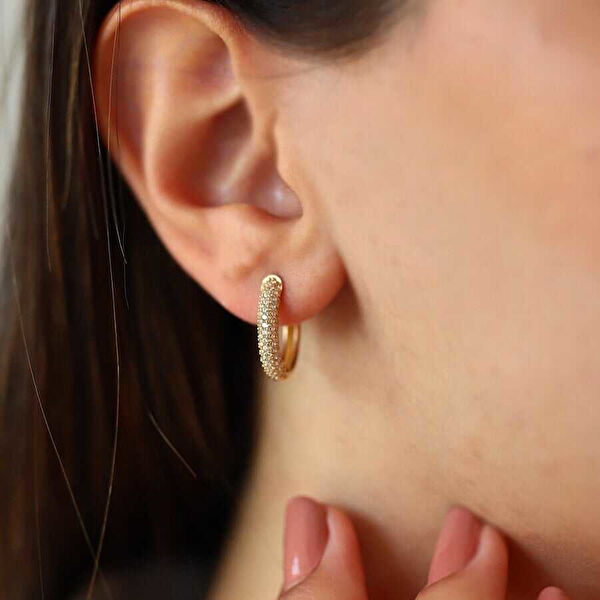 Cherry By Özkonak Altın Küpe