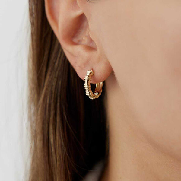 Cherry By Özkonak Altın Küpe