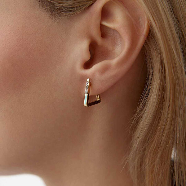 Cherry By Özkonak Altın Küpe