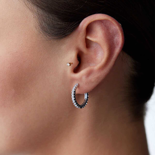 Cherry By Özkonak Altın Küpe