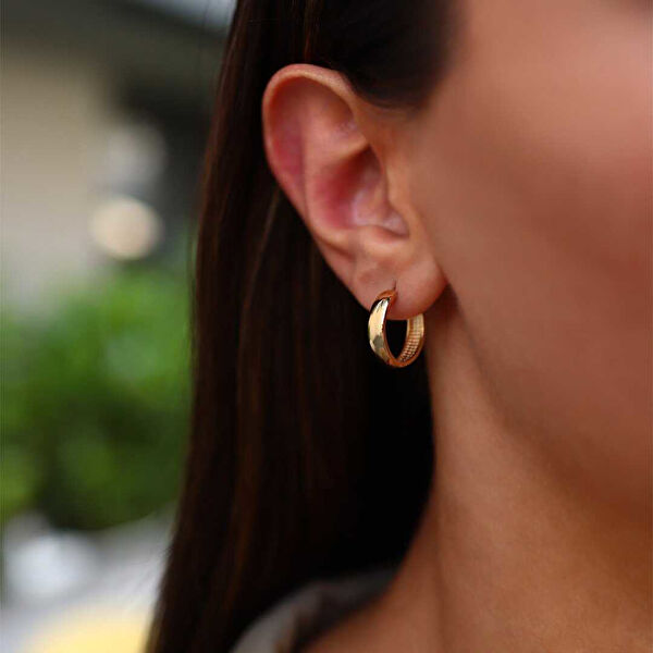 Cherry By Özkonak Altın Küpe