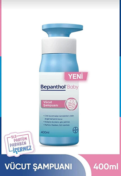 Bepanthol Bebek Saç, Vücut Şampuanı
