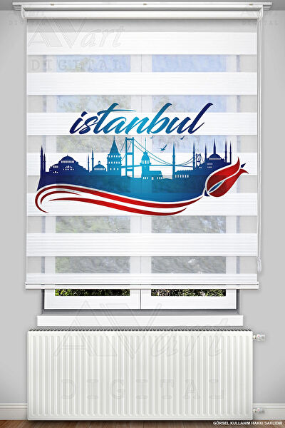 Avart Digital Zebra Perde