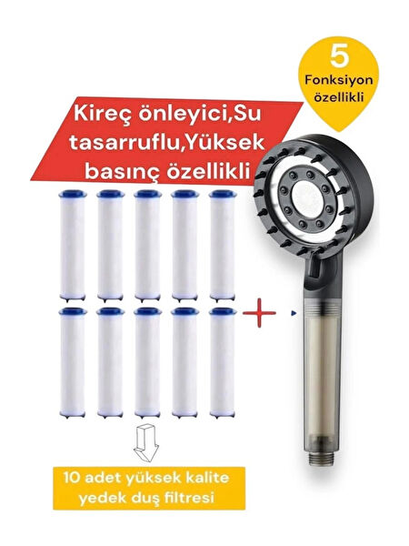 Truva Duş Başlığı, Spirali, Seti