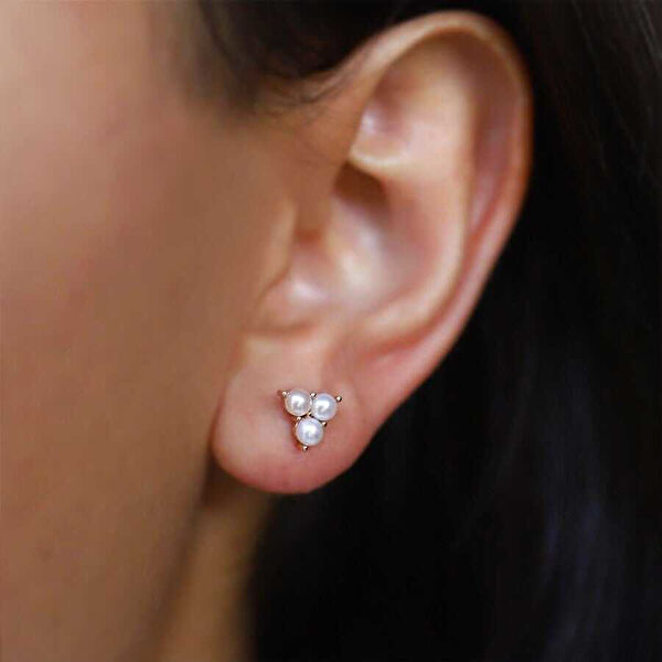 Cherry By Özkonak Altın Küpe