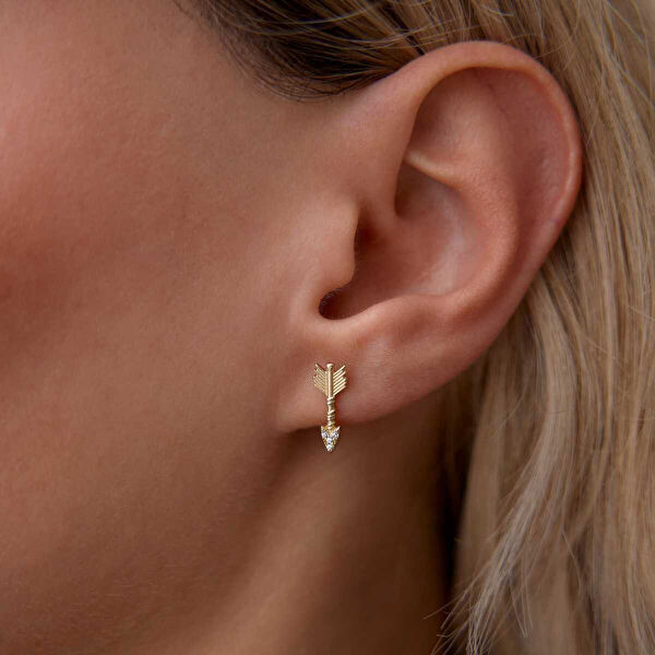 Cherry By Özkonak Altın Küpe