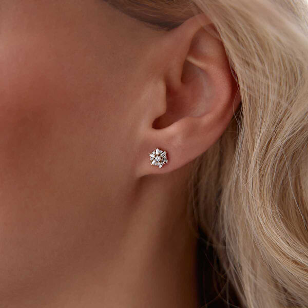 Cherry By Özkonak Altın Küpe