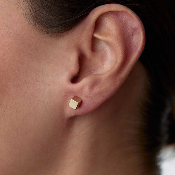 Cherry By Özkonak Altın Küpe