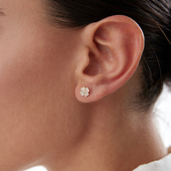 Cherry By Özkonak Altın Küpe