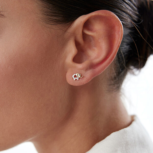 Cherry By Özkonak Altın Küpe