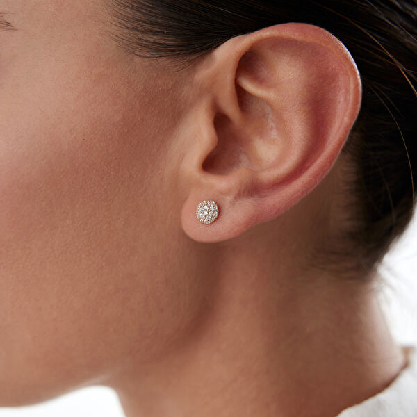 Cherry By Özkonak Altın Küpe