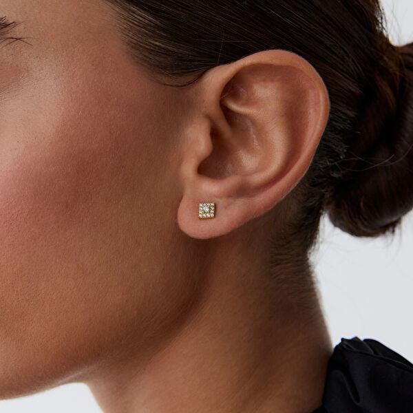 Cherry By Özkonak Altın Küpe