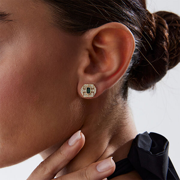 Cherry By Özkonak Altın Küpe