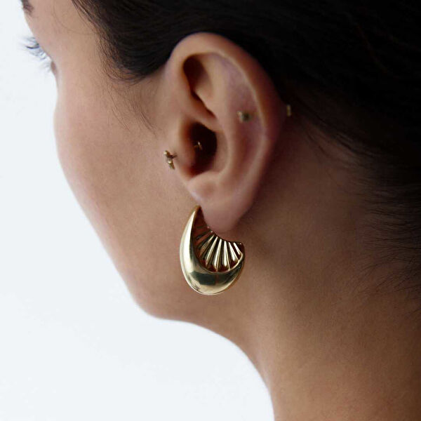 Cherry By Özkonak Altın Küpe