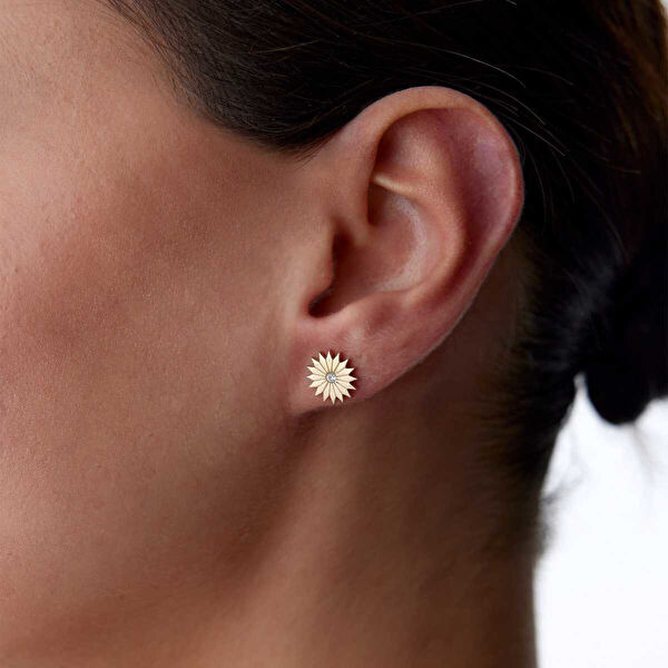 Cherry By Özkonak Altın Küpe