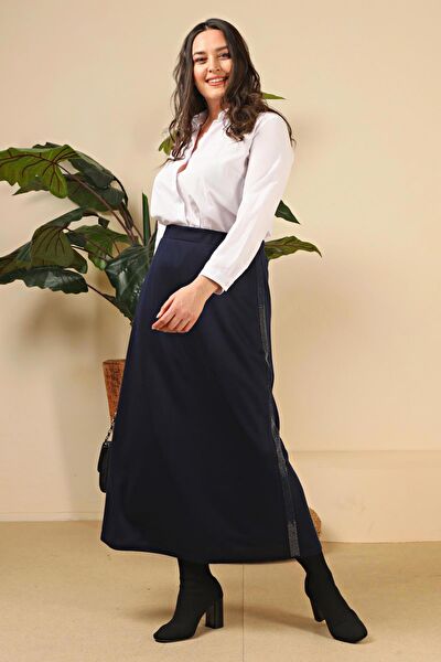 FERACE Büyük Beden Günlük Elbise