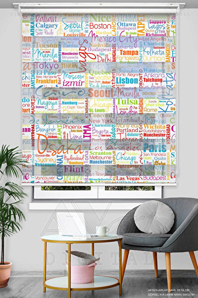 Avart Digital Zebra Perde